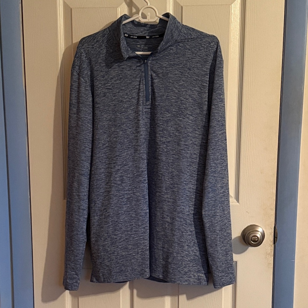 Tek Gear Blue Zip Up Men's Sweater